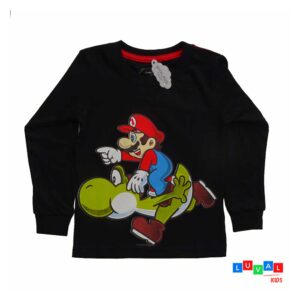 Polo manga larga Mario Bros